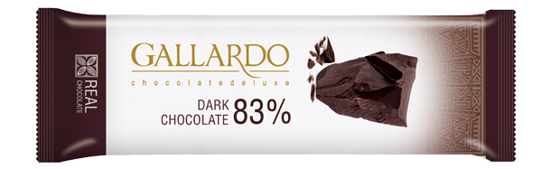 شکلات تابلت گالاردو ۲۳ گرمی تلخ ۸۳ درصد