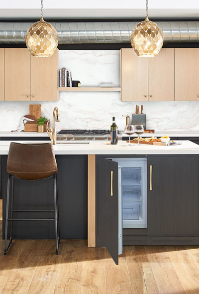 Built-in hotel refrigerator