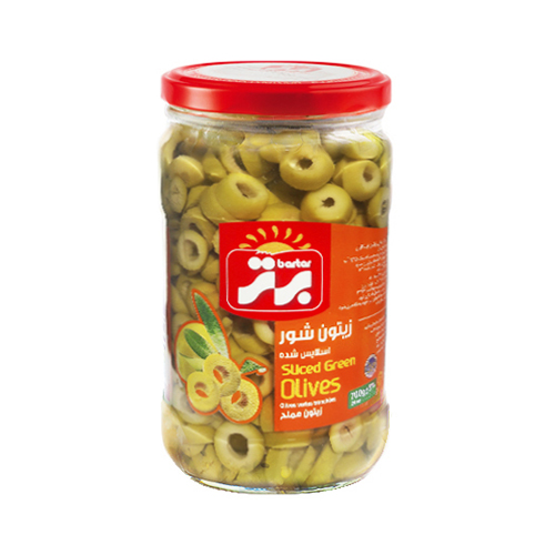 زیتون شور اسلایس شده ۷۰۰ گرم
