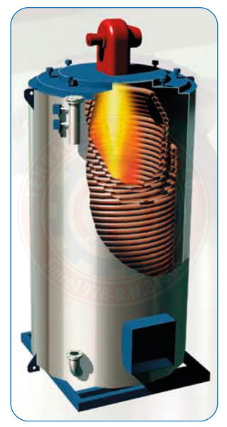 دیگ روغن داغ عمودی