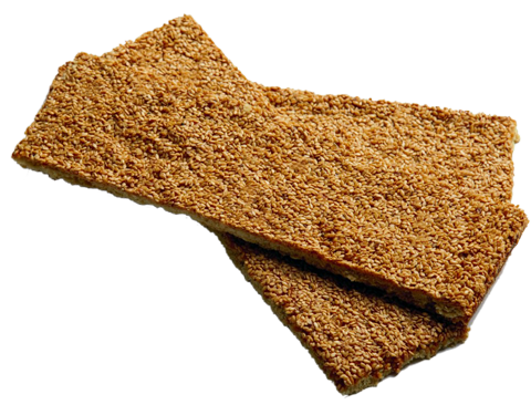 flat sesame bread