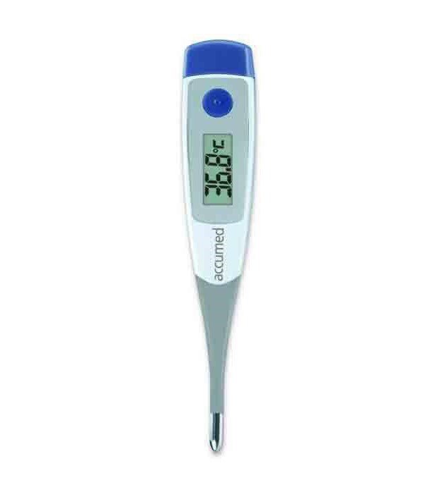 Oral flexor thermometer
