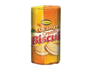 Orange Creamy Biscuit