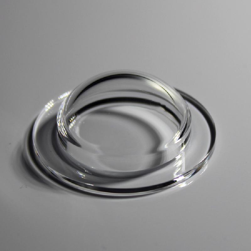 Dome port with flange