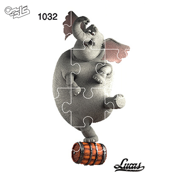 پازل چوبی 12 تکه کد 1032