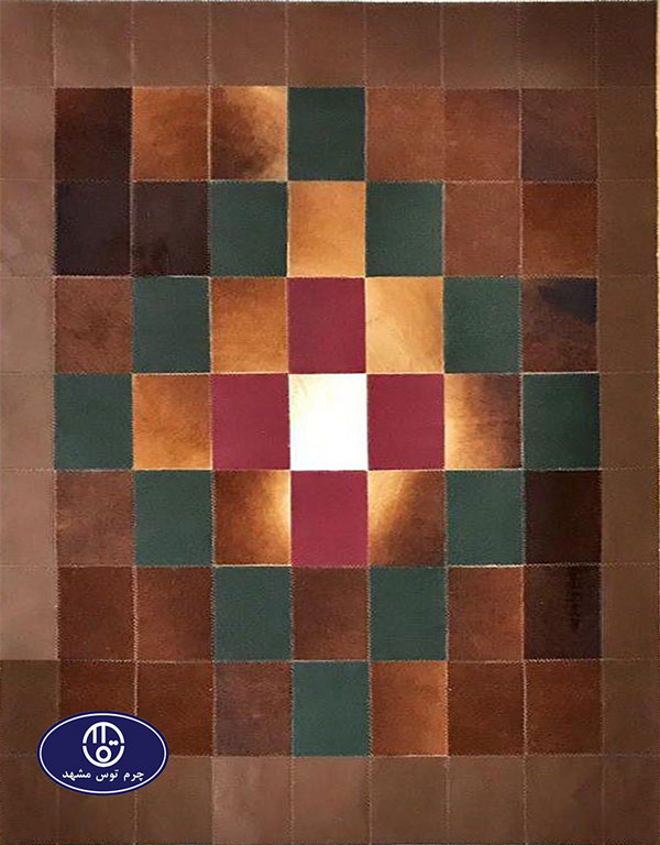 فرش چرم و پوست کد 4