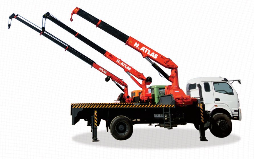 German telescopic crane