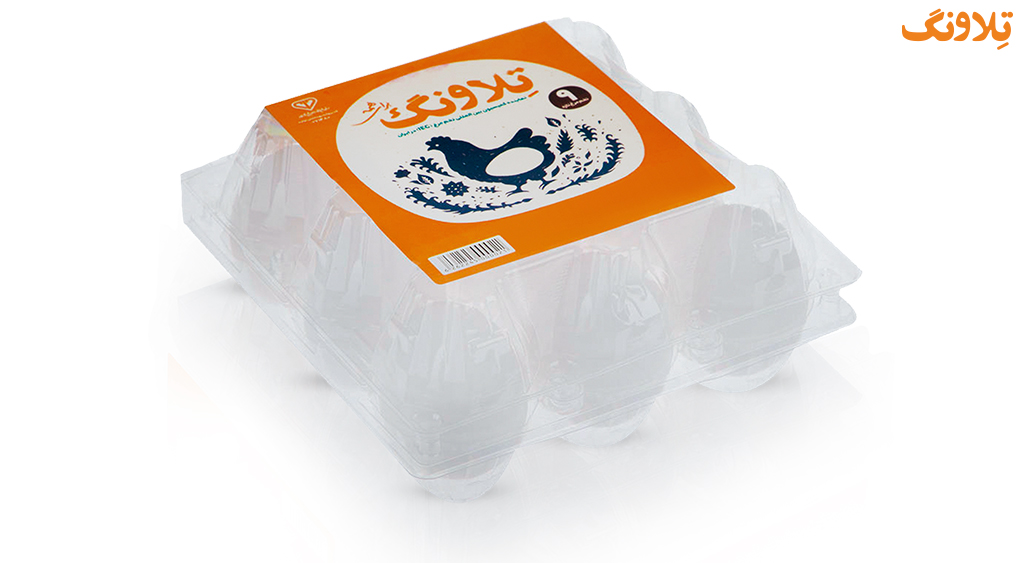 Pack of 9 classic eggs