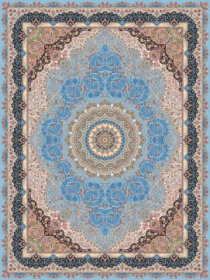 فرش 1200 شانه طرح آذرخش