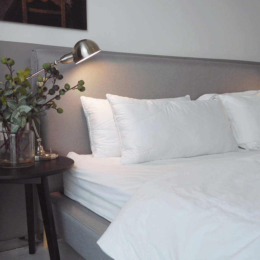 روبالشی لوکس بامبو فیبر نخی با بالش پرکننده پلی استر