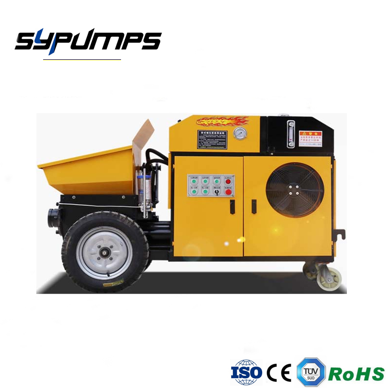 Portable Concrete Pump Concrete Mixer Machine