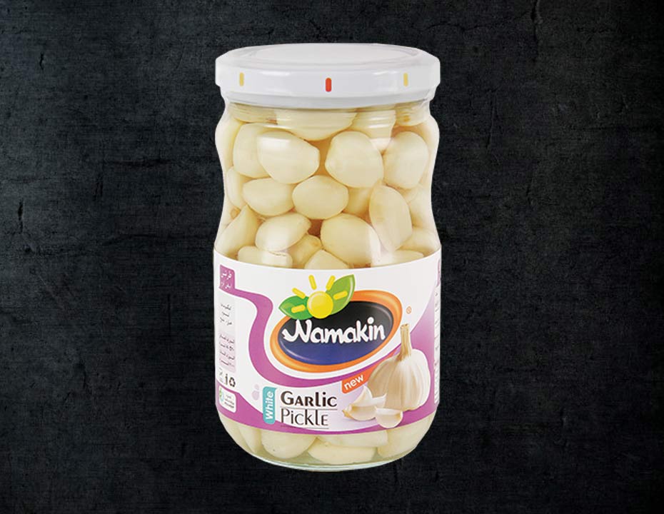 ترشی سیر مروارید نمکین