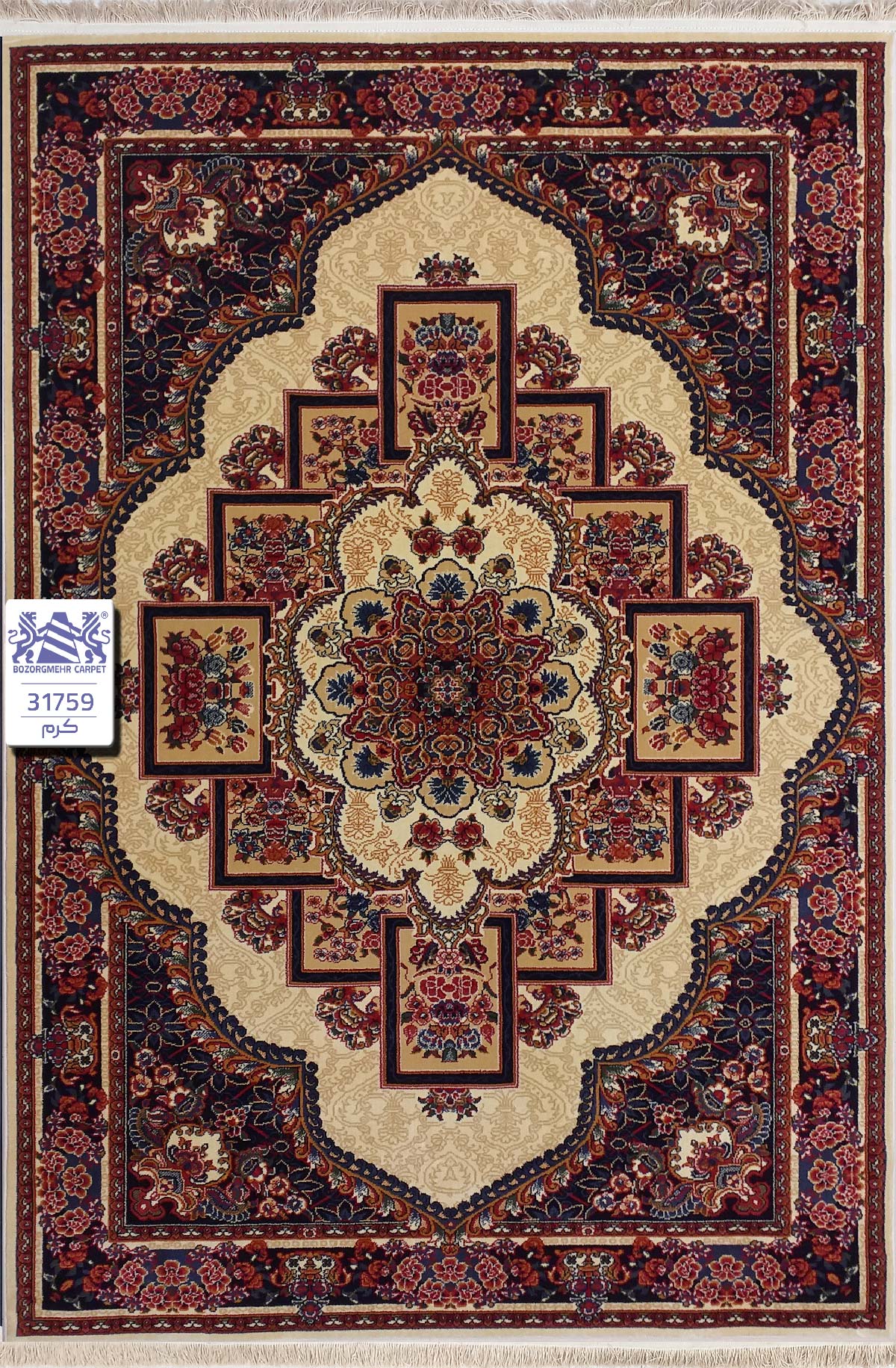 فرش قشقایی کد 31759