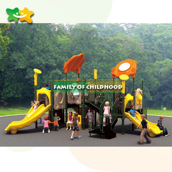 Amusement Park facilities Kids Playground Slide Equipment