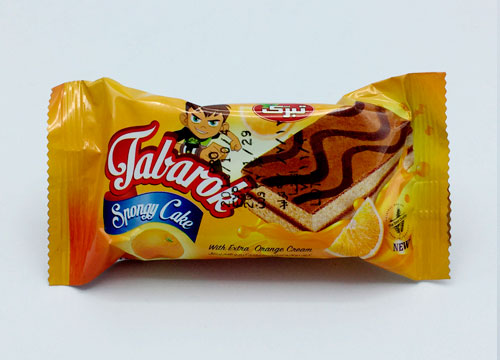 کيک لايه اي پرتقالي 22گرمي