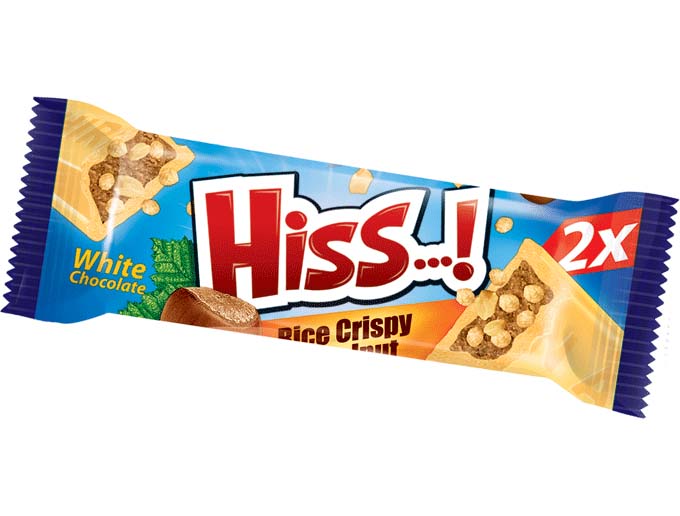 شکلات بارهیس مغزدار سفید رایس کریسپی