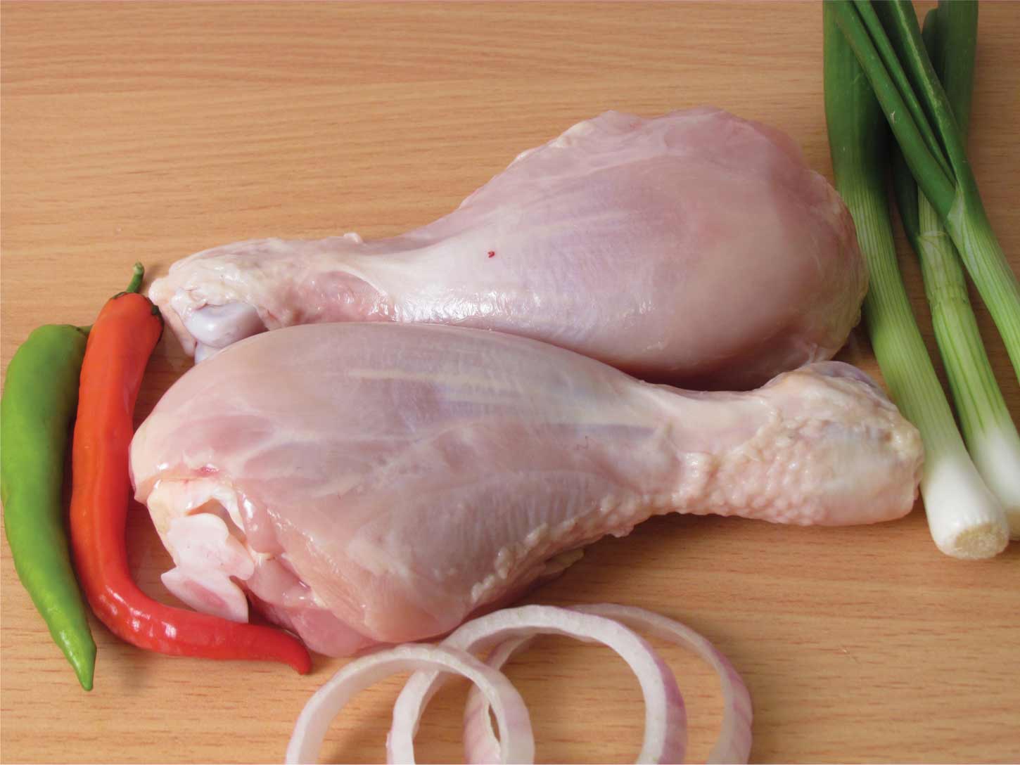 بال مرغ قلم ران مرغ