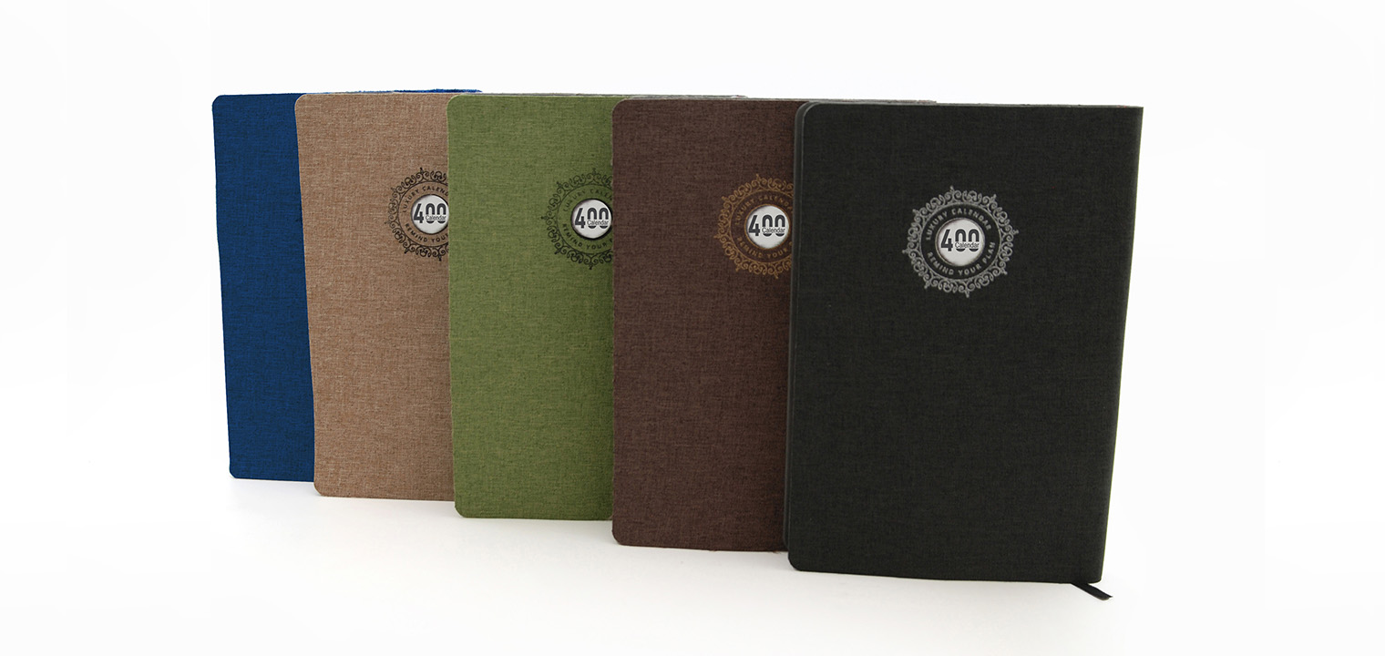 سررسید رقعی جلد نرم برزنتی- کد 3332