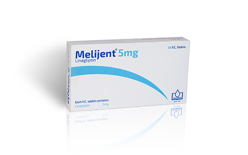 ملیجنت ۵ میلی‌گرم (لیناگلیپتین)