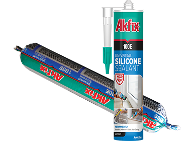 درزگیر سیلیکون اسیدی آکفیکس AKFIX SILICONE 100E