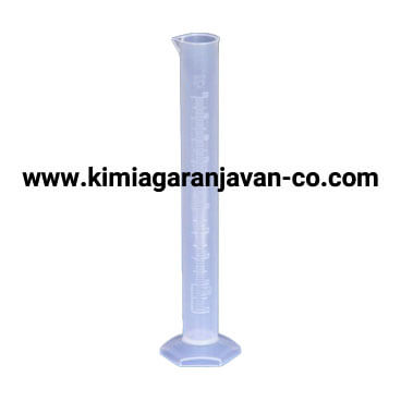استوانه مدرج پلاستیکی 100 میلی