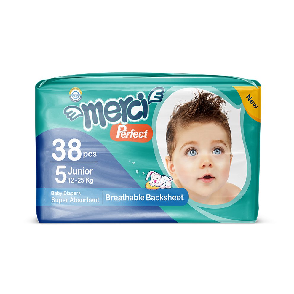 پوشک 38 عددی اکونومی (خیلی بزرگ)مرسی