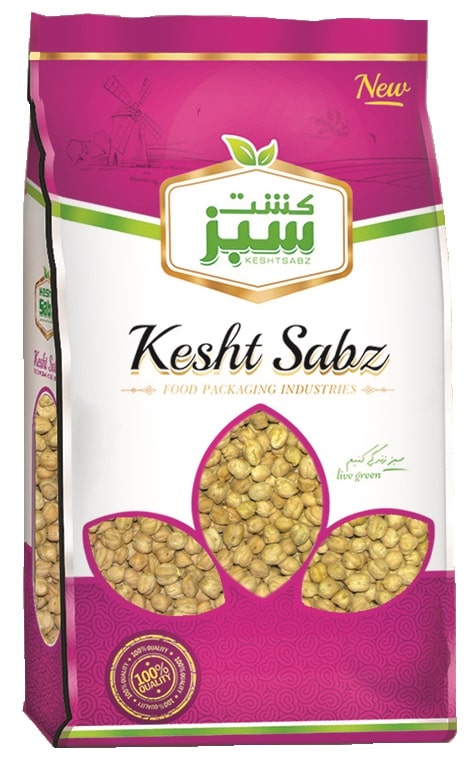 نخود درشت900 گرم سلوفان ایستاده