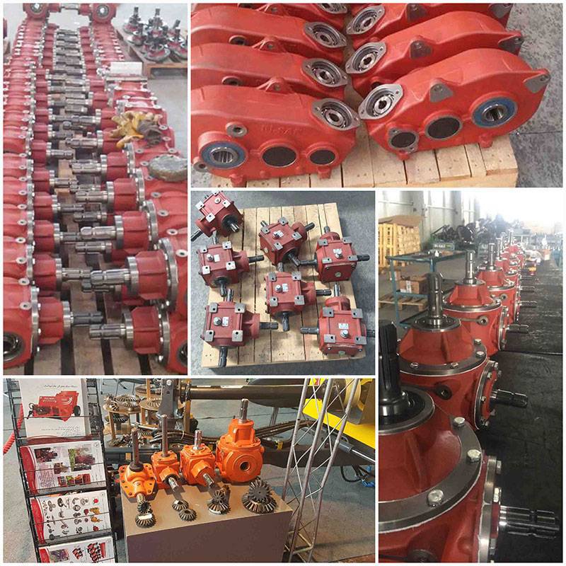 Gearbox for agricultural and industrial tools