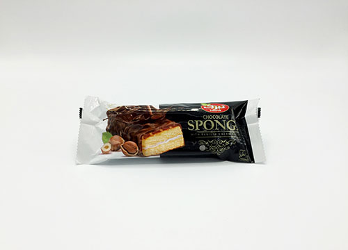 کيک لايه اي روکش شکلاتي 50 گرمی