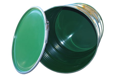 Standard barrel in open (with internal cover)