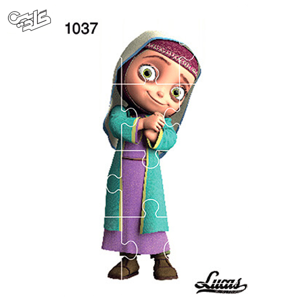 پازل چوبی 12 تکه کد 1037