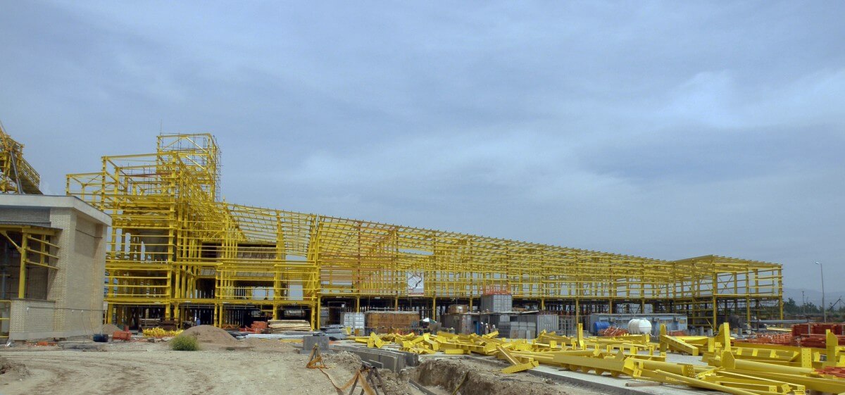 Metal structure of oil, gas, petrochemical