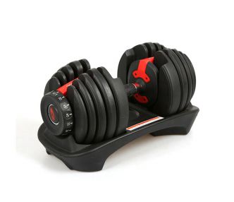 Adjustable Dumbbell with 15 weight settings