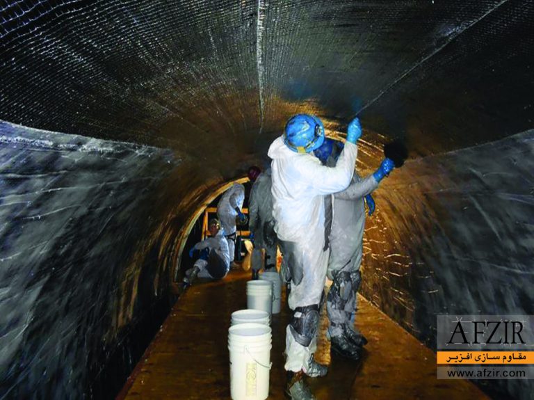 تقویت لوله بتنی آب و فاضلاب