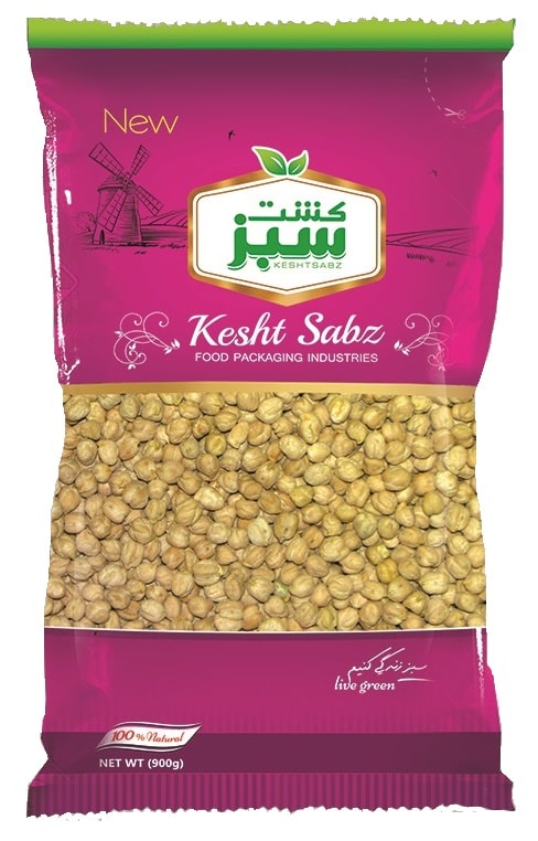 نخود درشت 900 گرم سلوفان