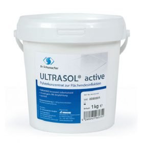 Ultrasound Active, High Level Disinfectant Concentrate Powder Surfaces and Equipment