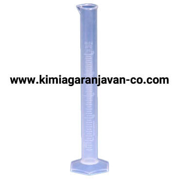 استوانه مدرج پلاستیکی 25 میلی