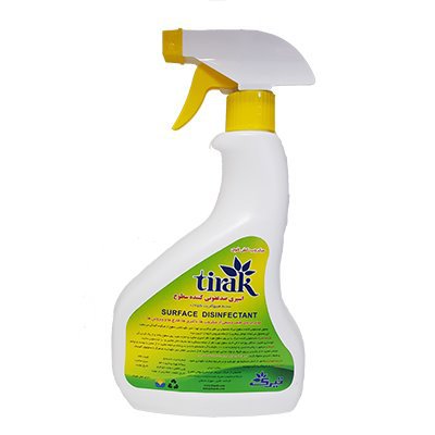 Surface disinfectant spray