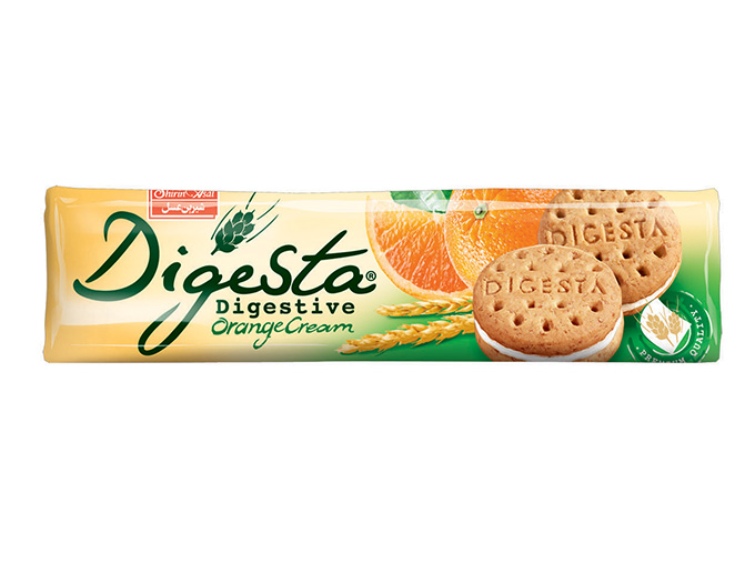 بیسکویت کرمدار سبوسدار دایجستا پرتقالی