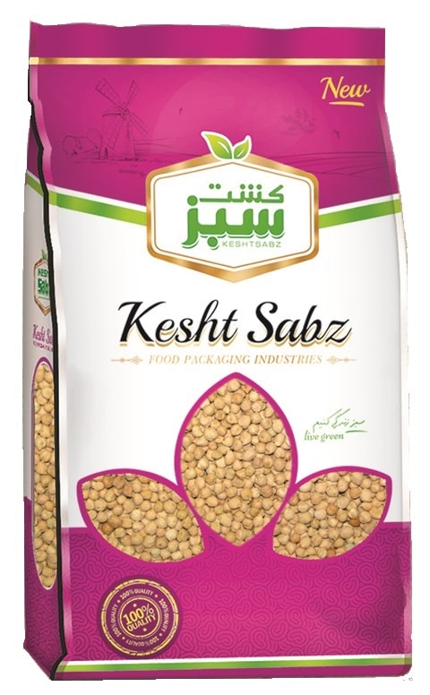 نخود ریز 900 گرم سلوفان ایستاده