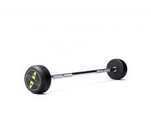 Solid Steel Rubber Barbell