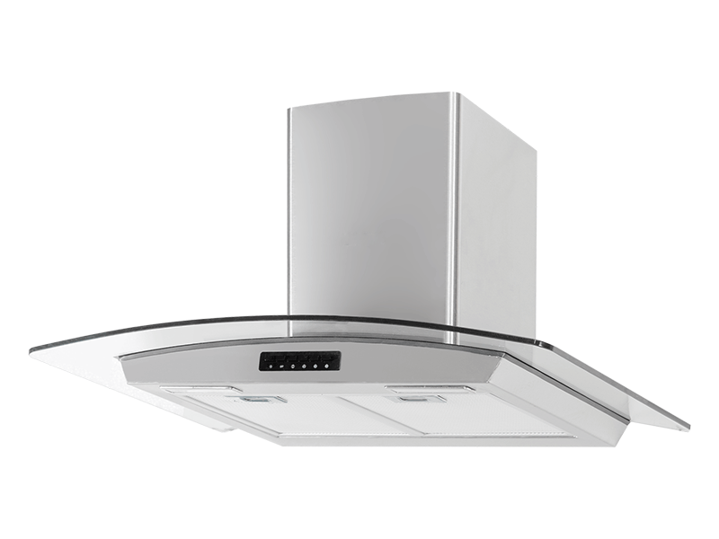 هود مدل گليم 90 سانتي موتور V4 استيل