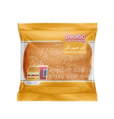 نان همبرگر کوچک