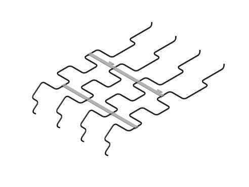 Front parts of the front frame skeletons