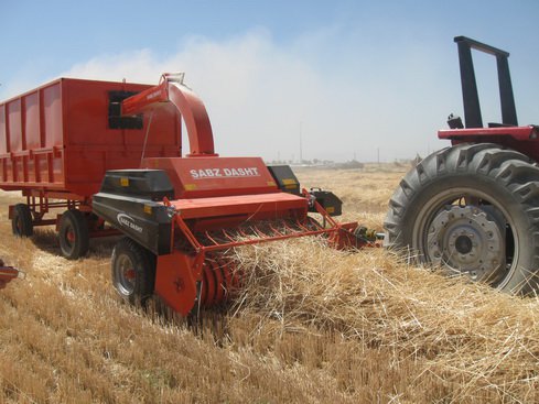 ساقه جمع کن و ساقه خرد کن غلات مدل SC 190