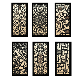 نرده فلزی تراس پایون، سفارشی