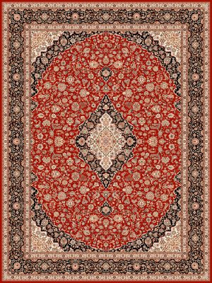 فرش 700 شانه طرح کاشان