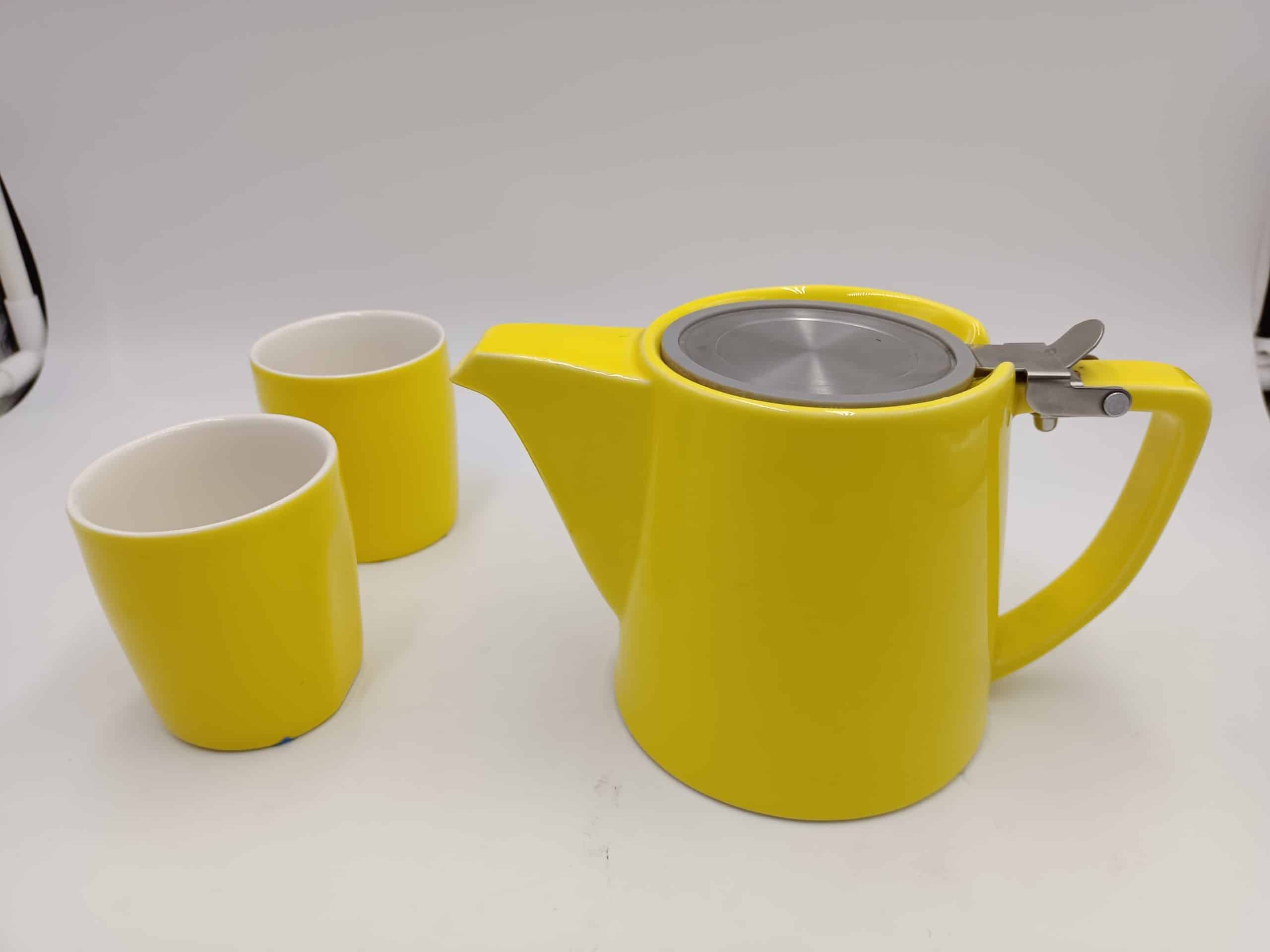 Yellow Teapot Set wholesale customization