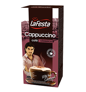 کاپوچینو 125 گرم 10 عددی کلاسیک لافستا