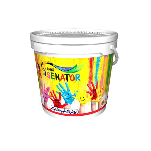 رنگ نیم پلاستیکی طرح دست سناتور